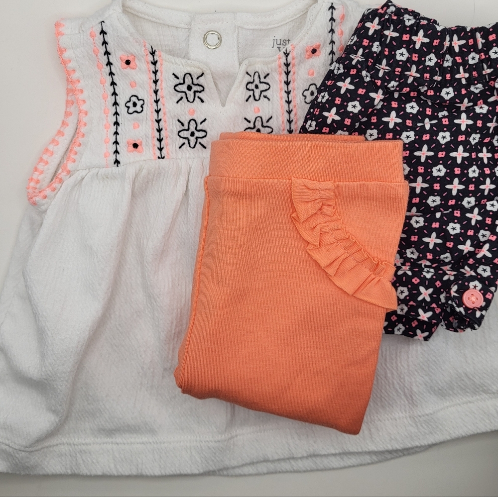 Carter's Bright Boho Floral Baby Outfit
